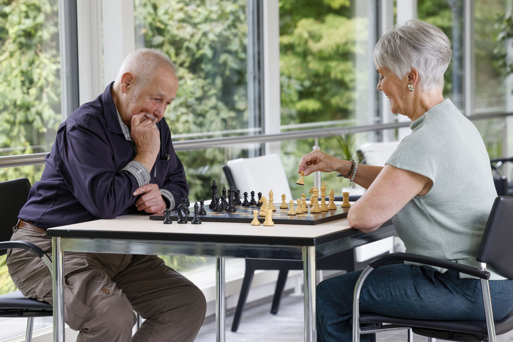 Burgerspittel im Viererfeld: Schach