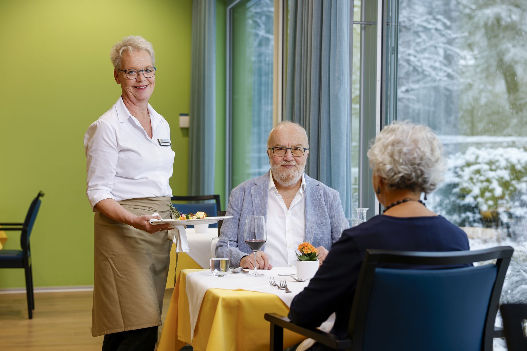 Service im Restaurant